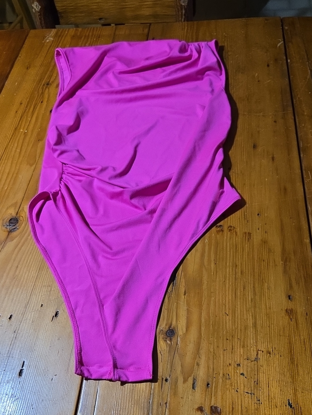 SHEIN Hot Pink Sz xl One-Piece Bodysuit